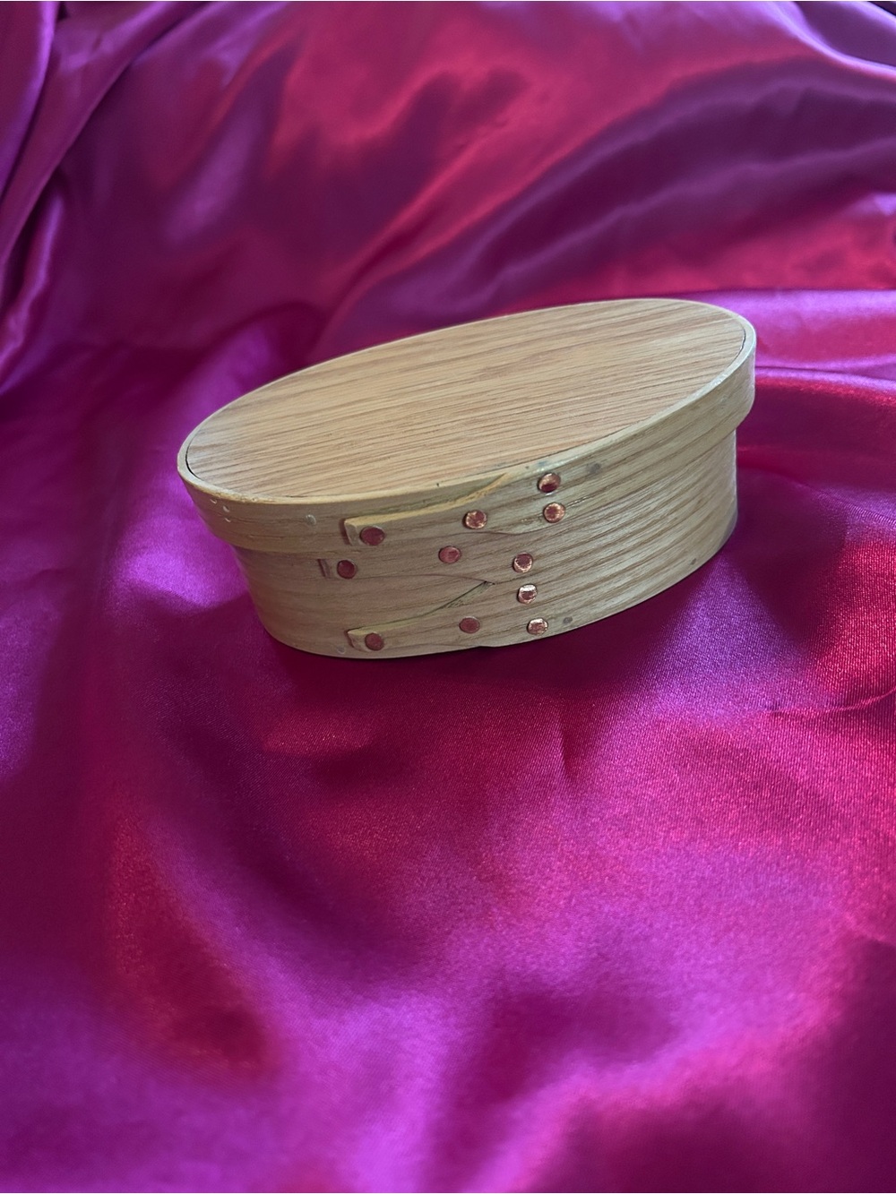 Hand Crafted Oak Shaker Box